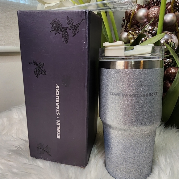 Starbucks x Stanley Stainless Steel Straw Cup Blue Grey Gradient - Picture 2 of 8